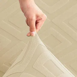 HOUSE OF QUIRK Set Of 4 Beige Removable & Washable Chair Cover image 2