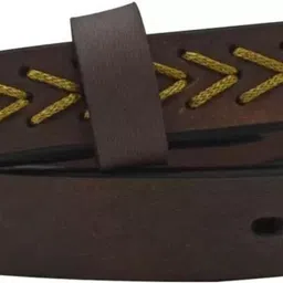 luxury leather Women Casual, Party, Evening Brown Canvas Belt-picture-23