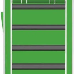 lyzoo 5 Shelf Plastic PVC Collapsible Wardrobe image 2