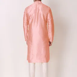 koshin Men Art Silk Kurta Pyjama Set image 2