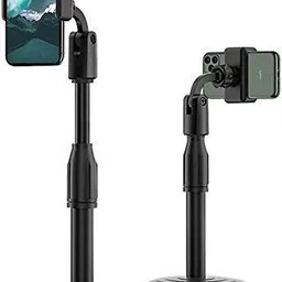 ZIRAK Mobile Phone Holder Height Adjustable Stand With 360 Degree Rotation Mobile Holder-picture-23