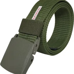 nukaichau Men & Women Casual, Evening, Party Green Nylon Belt-picture-44