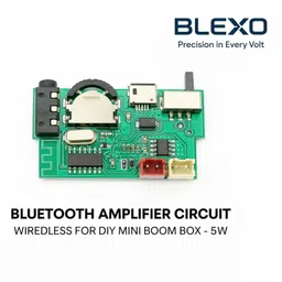 blexo Bluetooth Amplifier 5V HI-FI Module Board for Mini Boom Box Micro Controller Board Electronic Hobby Kit image 2