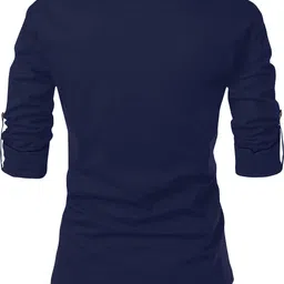 nofilter Men Solid Pure Cotton Straight Kurta image 2