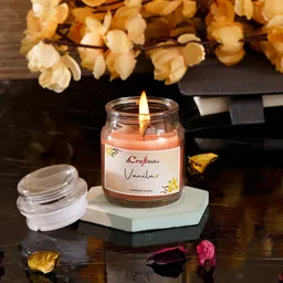 ecraftindia Vanilla Jar Candle image 1
