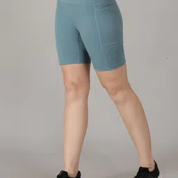 Solid Women Light Blue Tights-image-84