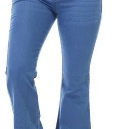 jac fashion Women Boot-Leg High Rise Blue Jeans-picture-18