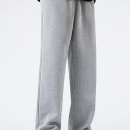 dockstreet Men Solid Grey Track Pants-picture-15