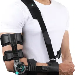 tynor ROM Elbow Brace, Black, Right, Universal Size, 1 Unit Elbow Support-picture-28