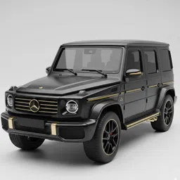 gyanox Mercedes AMG G63 Model Car G-Wagon 1:36 die cast pull back (black)-picture-19