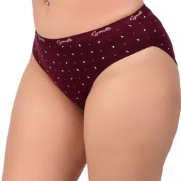 cymrite Pack of 3 Women Hipster Multicolor Panty image 3