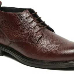 teakwood leathers Men’s Brown Formal Lace-Up Shoes Lace Up For Men image 5