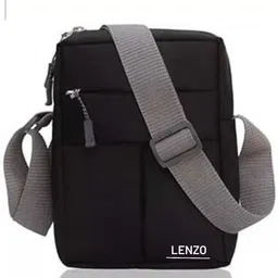 lenzo Black Men & Women Sling Bag Men Sling Bags Cross body bag-picture-30