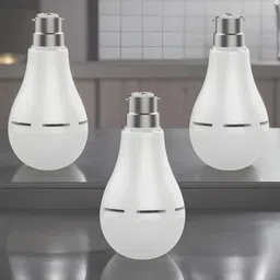 yaroh Charging bulb 12W LED & 2000mAh battery 4hrs emergency light pack of 3 bulbOP461 4 hrs Bulb Emergency Light-picture-11