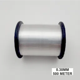 domick 0.30MM 500M 1Pcs, Transparent Nylon Beading Cords for Jewellery Making Thread image 3