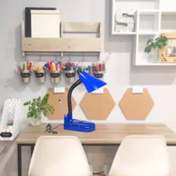 flipkart smartbuy Desk/Table LED Light with Eye Protection, Stand and On/Off Switch & GOOSENECK-BL Study Lamp image 4
