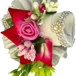 shree enterprise Laddu Gopal, Krishna Ji, Thakur ji, Kanha Ji, Bal Gopal Poshak for size 8, White Rose Dress image 4