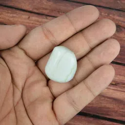 reiki crystal products 100% Natural Crystal New-124-Scolecite-Tumble-stone-200gm Regular Asymmetrical Crystal Stone image 3