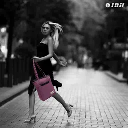 ibh Women Pink Tote image 2