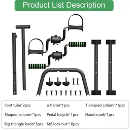 proberos Pedal Exerciser Bike for Arm and Leg Exercise at Home Mini Pedal Exerciser Cycle image 4