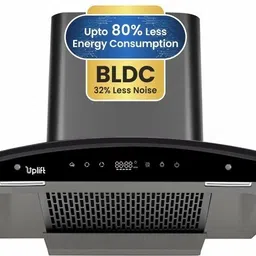 uplift Paradise 75 BLDC Silent Auto Clean Wall Mounted Black 1550 CMH Chimney-picture-16