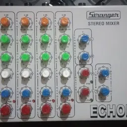 soundcraft Stranger SM-6 6 channel with Echo Effects with 6 channel echo Digital Sound Mixer image 4