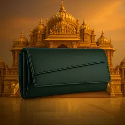 g m w Casual Green Clutch-picture-28