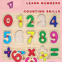 buy surety 3D Letter Counting Matching Board 0to9 Matching Puzzle with Mathematical Sign-picture-24