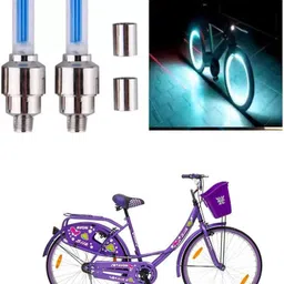 vyantr Cycle Steel, Plastic Tyre Valve Cap For SILK LADY 26T LED Front Rear Light Combo image 1
