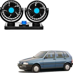 zplusacc DOUBLE Car Fan 12v 360 Head 2 Speed Optimization For UNIVESAL CAR FF-272 Car Interior Fan-picture-36