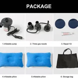 seahaven Car Inflatable Bed Two Pillows Travel Blue Comfortable 5 In 1 Air Sofa Multipurpose Matress Airbed Overnighter With Pump For Tourism Outdoor Camping Swimming Pool Car Inflatable Bed Automotive Air Mattress Rear Seat Sofa for Car Bed With Pillow Mat Pad Inflatable bed for Sleeping Travel Bed Universal Car Seat Bed Inflatable Mattress Air Bed Sleep Rest Multi functional Outdoor Camping Bed Car Inflatable Bed Car Inflatable Bed image 4