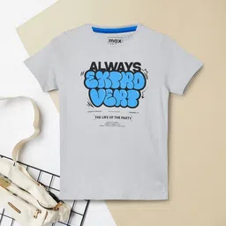 max Boys Typography Printed T-shirt-picture-17