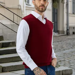 Status Quo Men Sweater Vest-image-19