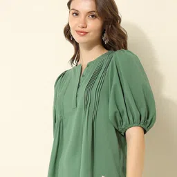 U.S. Polo Assn. Women Puff Sleeve Top image 4