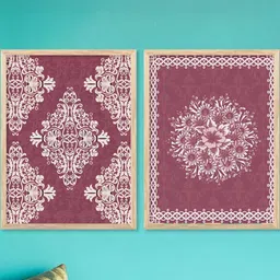 WALLLANE Brown Wood Wall Art-picture-11