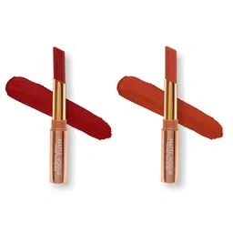 ME-ON Set of 2 Matte Vogue None-Transfer Lipsticks - Shade 06 & 15-picture-40