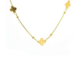 ARTKLIM Gold Plated Clover Charms Necklace image 4