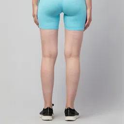 UllasPemium Pack Of 2 Women Skinny Fit Cycling Sports Shorts-image-16