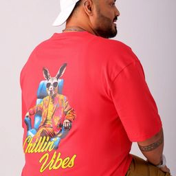 hardsoda by the indian garage co HARDSODA Men Plus Size Graphic Printed Round Neck Cotton Relaxed Fit T-shirt-picture-20