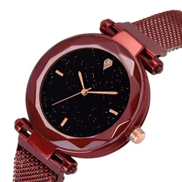 Gopal Shopcart Unisex Pack Of 2 Embellished Dial Bracelet Style Straps Analogue Watch image 2