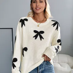 StyleCast Women Floral Printed Pullover-image-4