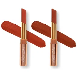 ME-ON Set of 2 Matte Vogue None-Transfer Lipsticks - Shade 15 & 16 image 2