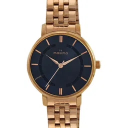 maxima Women Embellished Dial & Stainless Steel Straps Analogue Watch 66301CMLR-picture-12