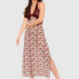 Boldwink Floral Printed Baby Doll-picture-19