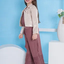 Peppermint Girls Embellished Top with Palazzos image 3