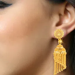VIVASTRI Women Gold-Plated Alloy Earrings-picture-30