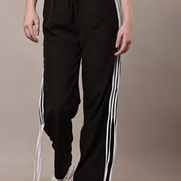 Bright Nex Women Striped Relaxed Straight Leg Trousers-picture-25