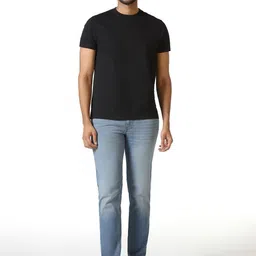 Blackberrys Men Slim Fit Mid-Rise Light Fade Jeans image 2