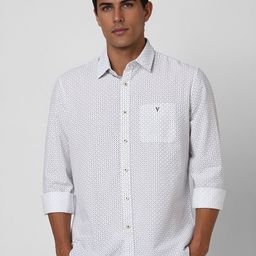 Van Heusen Sport Men Slim Fit Geometric Printed Cotton Casual Shirt-picture-44
