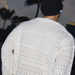 StyleCast Men V-Neck Self Design Long Sleeves Pullover image 2